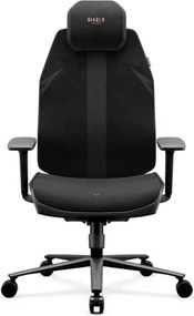 Fotel biurowy ergonomiczny Diablo V-Flash Ultra Black