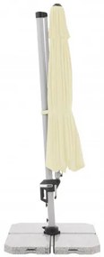 ACTIVE 370 cm - wahadłowy parasol ogrodowy z drążkiem bocznym : Substancja Desen - 820