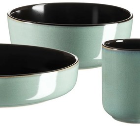 Mäser 10-częściowy zestaw jadalny ALENIA, zielony