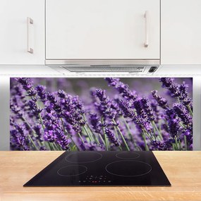 Panel Kuchenny Kompozycja Kwiatowa Na Szkle