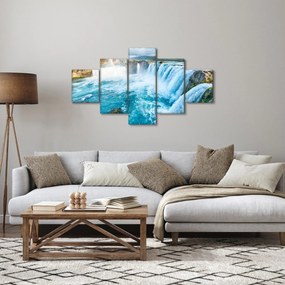 Obraz - Wodospad Godafoss (125x70 cm)