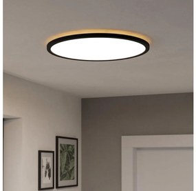 Eglo 901465-LED RGBW Ściemn. łaz. lampa ROVITO-Z 16,8W/230V pr.50cm IP44 czarny