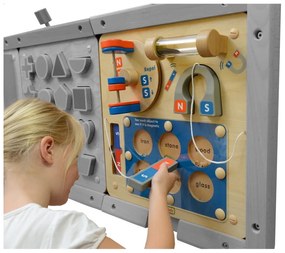 Masterkidz nauka o przyciąganiu magnetycznym - ścienna tablica edukacyjna flex montessori