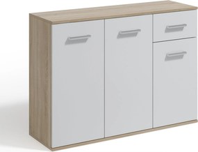 Komoda GIACOMO V 112 cm do Salonu Sypialni z Szufladą Dąb sonoma