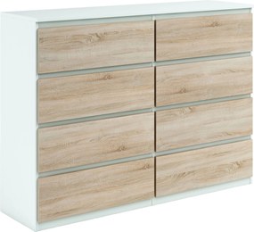 Komoda NUDO 120 cm do Salonu Sypialni Biały