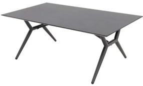 RIVA EXPERT antracyt/szary - zestaw ogrodowy aluminiowy