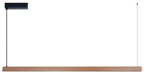 Immax NEO 07304L - LED ściemnialny żyrandol na linkach MADEIRA 33W/230V Wi-Fi Tuya 152 cm dąb