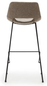 Jasnobrązowy hoker (wysokość siedziska 76 cm) Zahara – Kave Home
