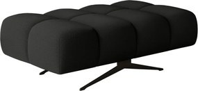 Nowoczesna pufa PRADO Soft Lux w tkaninie CURIO 99 WERSAL