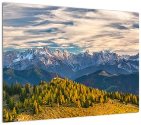 Obraz - panorama górska (70x50 cm)