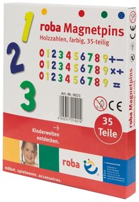 Magnesy zestaw 35 szt. Numbers – Roba