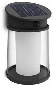 Philips Juda UltraEfficient solarna oprawa LED zczujnikiem, czarna, 3,2 W, 500 lm, 4000 K