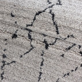Dywan poliestrowy Berber beżowy 240 cm x 340 cm