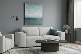 Cursal sofa 2 osobowa  204x102x70 cm jasno szary Raven 6