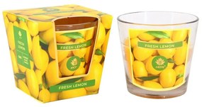 Arome Świeczka zapachowa w szkle Fresh Lemon, 120 g