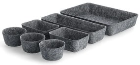 Filcowe pojemniki do organizacji, 8 szt.
