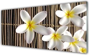 Szkło Ozdobne do Kuchni Barwny Ogród Na Płótnie