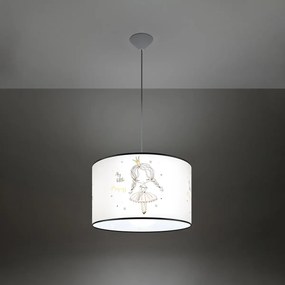 Lampa wisząca PRINCESS 40 biała SOLLUX  LIGHTING