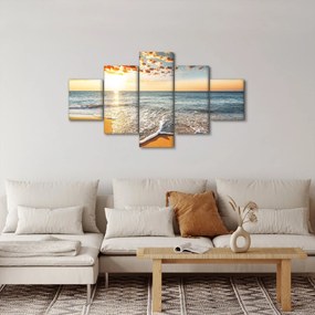 Obraz - Wschód słońca (125x70 cm)