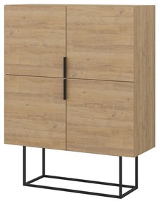 Szafka w dekorze dębu 100x130 cm Titan – Marckeric