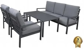 MORISS - zestaw ogrodowy aluminiowy - Towar nierozpakowany (N543)