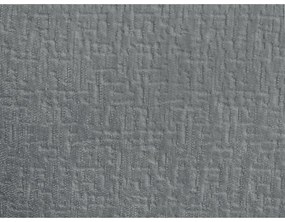 Ciemnoszara rozkładana sofa z tkaniny szenilowej 228 cm Neyo – Bobochic Paris