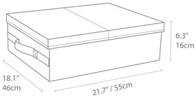 Szary pojemnik Bigso Box of Sweden Underbed