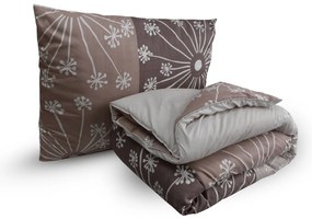 Zestaw całorocznej kołdry 140x200 cm z włókna silikonowego z poduszką 70x90 cm POLARIA