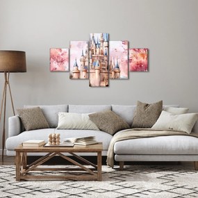Obraz - Bajkowy zamek (125x70 cm)