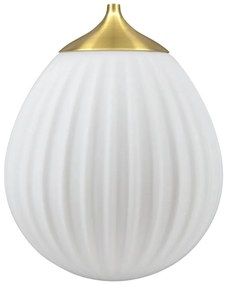 Abażur w biało-złotym kolorze ø 21 cm Around the World Mini – UMAGE