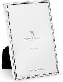Metalowa ramka stojąca w kolorze srebra z połyskiem 11x16 cm Sweet Memory Pearl – Zilverstad