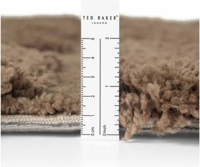 Brązowy okrągły dywan tkany ręcznie ø 160 cm Lambeth Jasper – Ted Baker