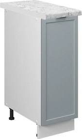 Szafka apteczna jasnoniebiesko-szary 30x60x82 fame-line