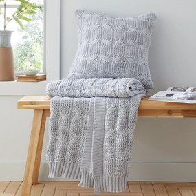 Poszewka na poduszkę 45x45 cm Chunky Marl Knit – Catherine Lansfield