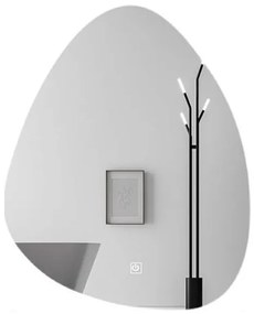 LUSTRO ŁEZKA LED 40x60 M-562 WŁĄCZNIK DOTYKOWY ŁAZIENKOWE Z PODŚWIETLENIEM