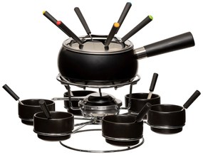 Zestaw do fondue obrotowy na 6 osób, ceramiczny