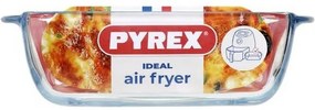Pyrex Naczynie żaroodporne kwadratowe Air Fryer 1 l, 20 x 17 x 6 cm, 1 l