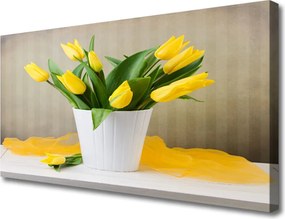 Zdjęcie na płótnie Wiosenna Kompozycja Tulipanów