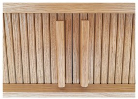 Stolik w dekorze dębu 58x107.5 cm Rove – Woodman