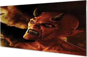 Panel szklany do Kuchni Wizerunek Diabła