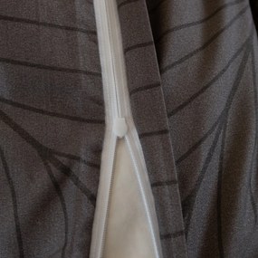 PrzytulneMieszkanie.pl PrzytulneMieszkanie.pl Pościel z mikrofibry ORBITA ciemnoszara Rozmiar pościeli: 2 szt 70 x 80 cm | 160 x 200 cm