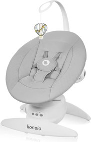 Lionelo - Bujaczek dziecięcy z melodią IRIS Grey Concrete