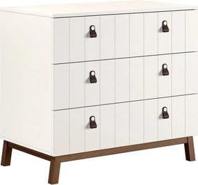 Beżowa komoda dziecięca 98,5x89x57 cm Sezane – Vipack