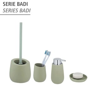 Zielony ceramiczny dozownik do mydła Wenko Badi
