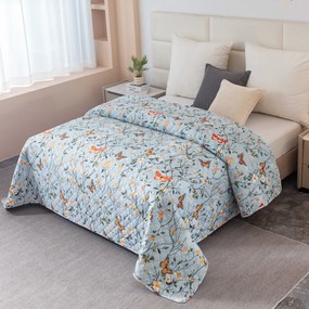 Narzuta na łóżko MONARCH WINGS, jasnoniebieska Rozmiar: 170 x 210 cm