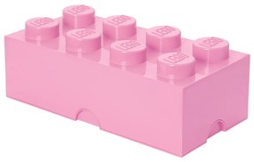 Jasnoróżowy pojemnik LEGO®