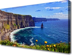 Obraz na płótnie Błękitna Zatoka wśród Skał