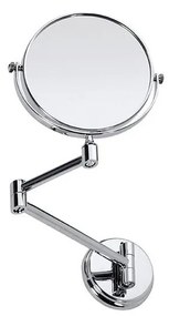 Lustro kosmetyczne 18,5x26 cm srebrne