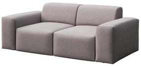Szara aksamitna sofa 205 cm Villet – Rodier