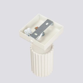 Kinkiet KARBON beżowy ryflowany z regulowanym kloszem SOLLUX  LIGHTING